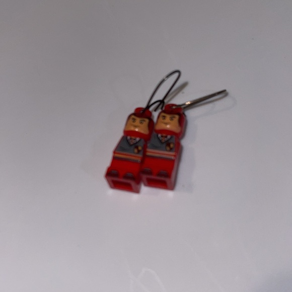 Harry Potter Ron Wesley lego earrings. - Picture 3 of 3